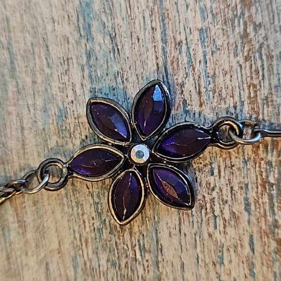 Bohemian Flower Y necklace - Picture 2 of 4